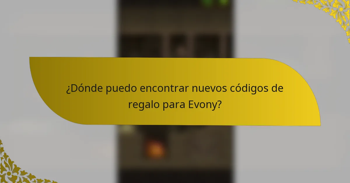 ¿Dónde puedo encontrar nuevos códigos de regalo para Evony?