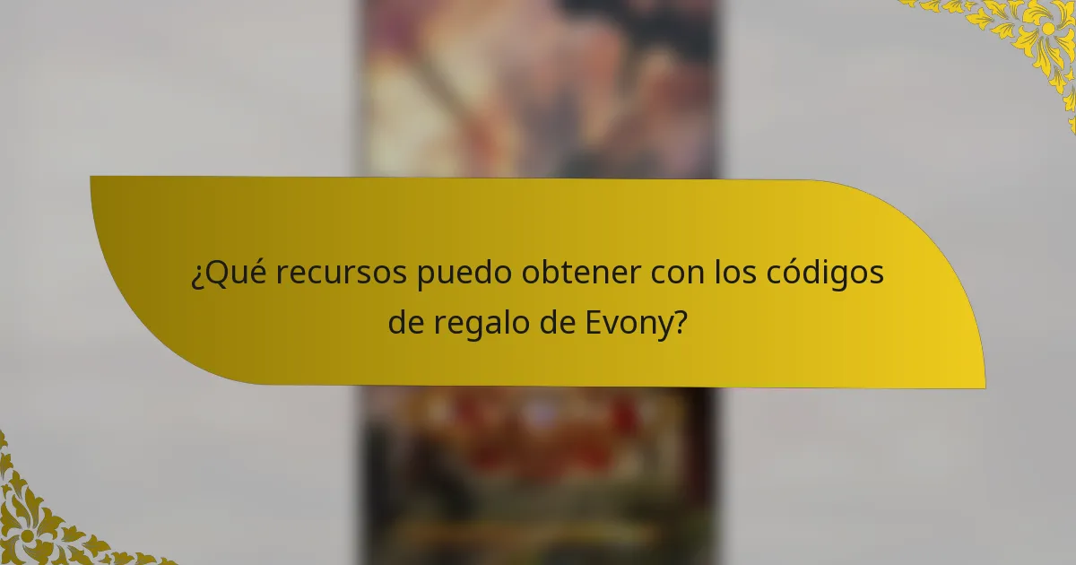 ¿Qué recursos puedo obtener con los códigos de regalo de Evony?
